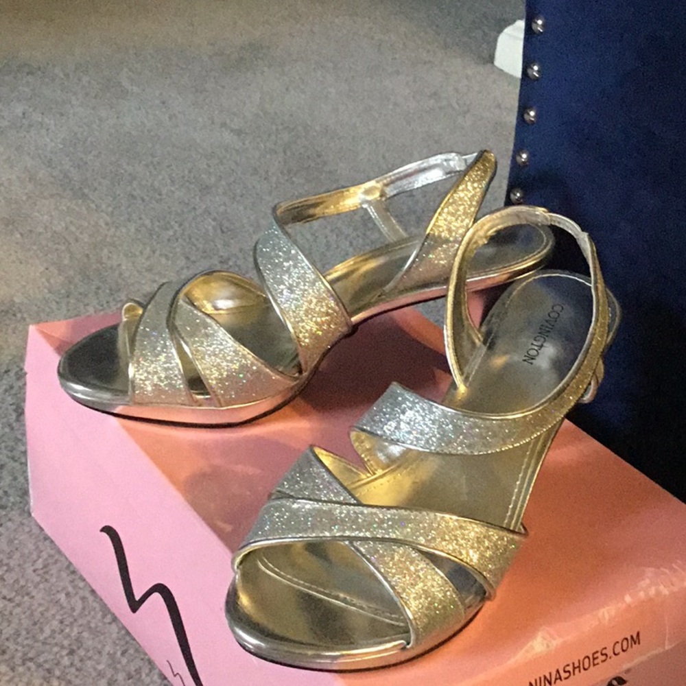 Pretty Silver Sandals